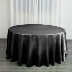 Look for Stylish Tablecloths at Efavormart. Purchase Satin Tablecloth, Stripe Satin Tablecloth, Seamless Satin Embossed Lily Tablecloth, and More! Table Overlays, Satin Noir, Photography Decor, Elegant Table Settings, Round Table Covers, Mantel Redondo, Black Seamless, Table Skirt, Satin Roses