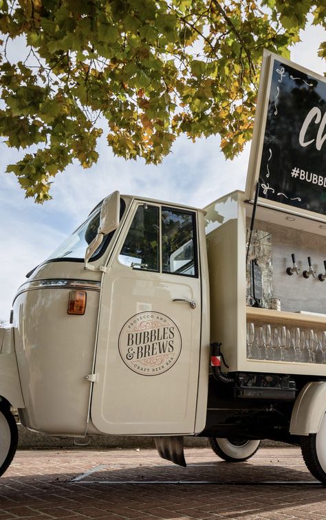 Tap Truck, Mobile Bar Cart, Prosecco Van, Coffee Food Truck, Mobile Bars, Beer Truck, Coffee Trailer, Coffee Van, Coffee Truck