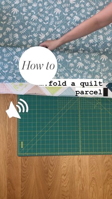 How To Fold A Quilt For Gift, How To Fold A Quilt, Folding Blankets, Katherine Elizabeth, Instagram Tutorial, How To Fold, Lattice Pattern, Crib Quilt, Quilting Techniques