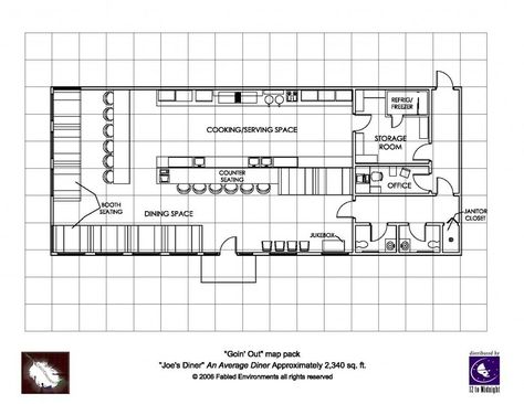 Simple diner floorplan. Diner Layout Floor Plans, Bloxburg Retro Diner Layout, Bloxburg Cafe Floor Plan, Bloxburg Retro Diner, Bloxburg Diner Layout, Bloxburg Diner, Diner Layout, Restaurant Design Plan, 60s Garden