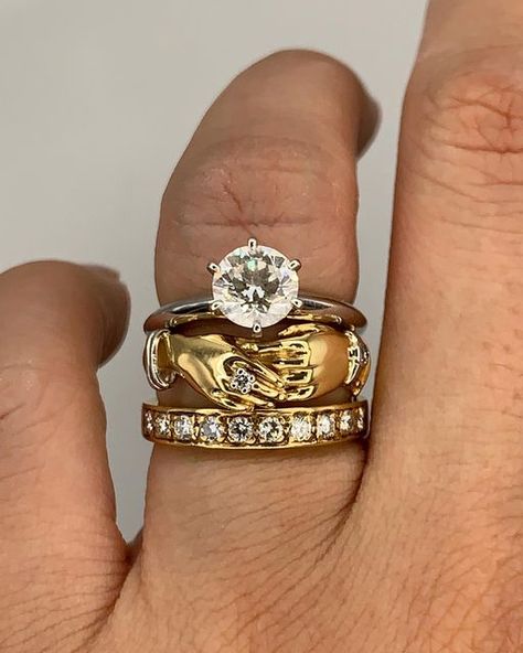 Eclectic Engagement Ring, Gimmel Ring, 4 Lifers, Faithful Love, Nice Accessories, Cinderella Story, Future Engagement Rings, 2024 Wedding, Nail Jewelry