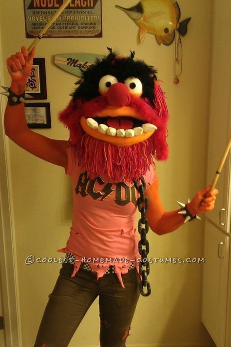 Ultimate Animal and Gonzo Muppets Costumes Muppet Costumes, Crazy Cat Lady Halloween Costume, Gonzo Muppets, How To Make Foam, Animal Muppet, Great Costume Ideas, Crazy Costumes, Animal Costumes, The Muppets