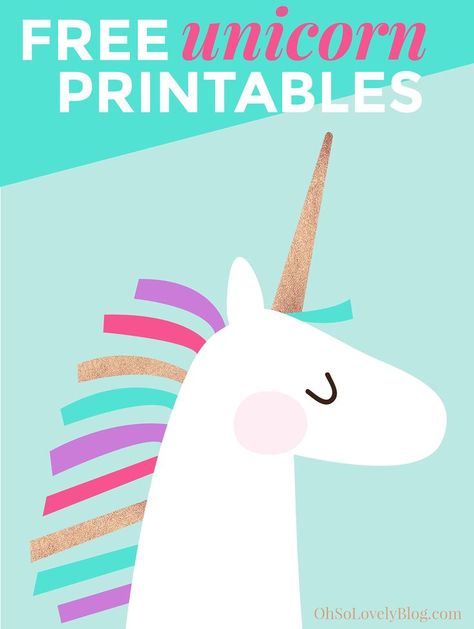 Free Unicorn Printables                                                                                                                                                                                 More Unicorn Printables Free, Diy Toddler Bedroom, Unicorn Crafts Diy, Nella The Princess Knight, Unicorn Journal, Kids Presents, Rainbow Unicorn Party, Unicorn Bedroom, Unicorn Printables