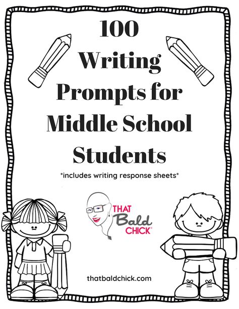 Writing Prompts Elementary School, 6th Grade Writing Prompts, Teen Writing Prompts, Teaching Writing Middle School, Writing Prompts For Middle School, Descriptive Writing Prompts, Journal Prompts For Teens, Middle School Writing Prompts, Summer Writing Prompts