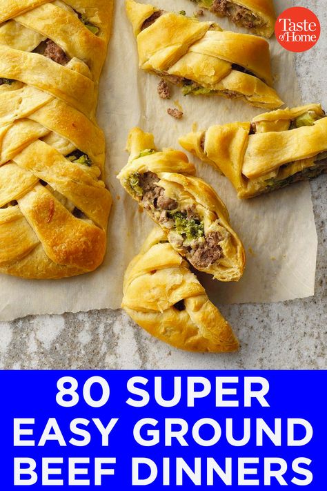 80 Super Easy Ground Beef Dinners Easy Suppers For A Crowd, Easy Recipe For Large Groups, Dinner Recipes For A Crowd Main Dishes, Quick Dinner For A Crowd, Halloween Pot Luck Dishes For A Crowd, Good For A Crowd Dinners, Quick Meals For A Crowd, Food For Large Crowds, What To Feed A Crowd