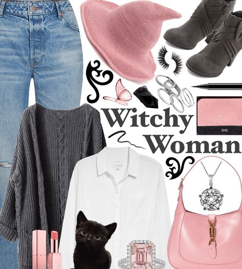 FALL 2021: Witchy Woman outfit ideas | #pastel #witch Outfit Ideas Pastel, Ideas For Rings, Woman Outfit Ideas, Pastel Witch, Casual Trends, Woman Outfit, Witch Outfit, Witchy Woman, Outfit Maker