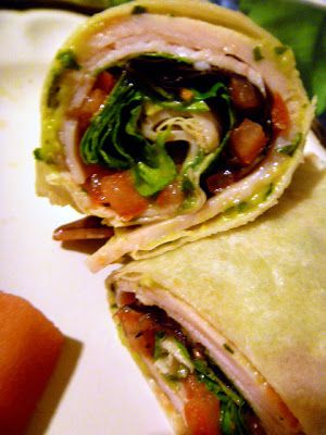 Turkey and Guacamole Wraps - Slice of Southern Guacamole Wrap, Thanksgiving Leftover Ideas, Turkey Salad Sandwich, Leftover Ideas, Thanksgiving Leftover, Southern Thanksgiving, Southern Turkey, Types Of Sandwiches, Thanksgiving Plates