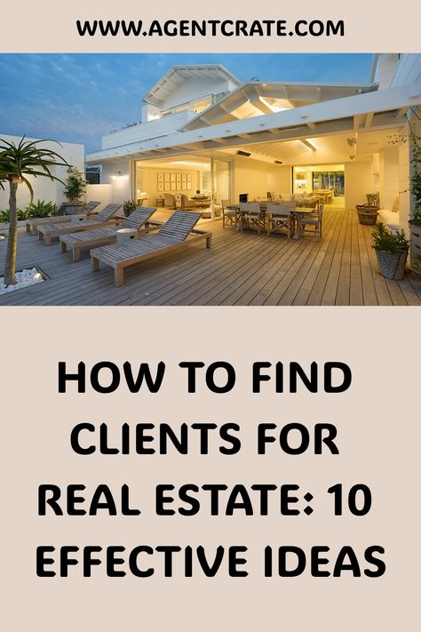 Learning how to find clients for real estate is one of the most critical activities for real estate agents and brokers to engage in on a consistent basis. Get Clients, Realestate Marketing, Find Clients, How To Get Clients, Realtor Gifts, Real Estate Investor, Real Estate Services, Real Estate Agents, Estate Agents