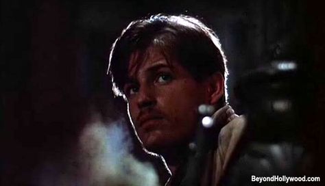 michael pare.....absolutely LOVE this look...also from streets of fire Eddie And The Cruisers, Clockwork Orange Quotes, Streets Of Fire, Orange Quotes, Long Hair Beard, Fire Movie, Annette Bening, Diane Lane, Clockwork Orange