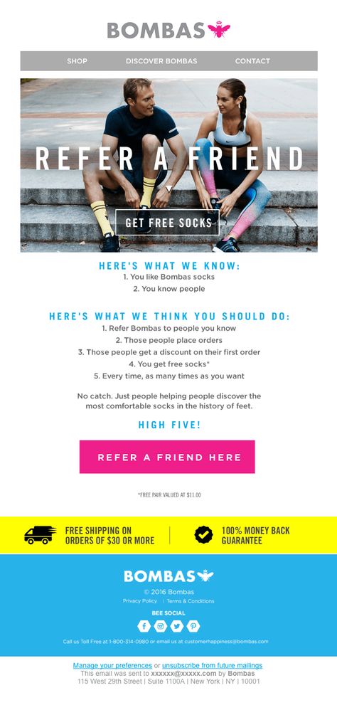 Refer-a-Friend Marketing Emails to Boost eCommerce Revenue | Extole Happy Birthday Email, Email Marketing Design Inspiration, Email Blast, Refer A Friend, Email Design Inspiration, Email Subject Lines, Email Marketing Design, Email Marketing Campaign, Newsletter Design