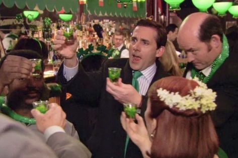 Press Your Luck, Michael Scott Quotes, Burst Out Laughing, Michael Scott, St Paddys Day, St Paddy, Paddys Day, Types Of People, Getting Drunk