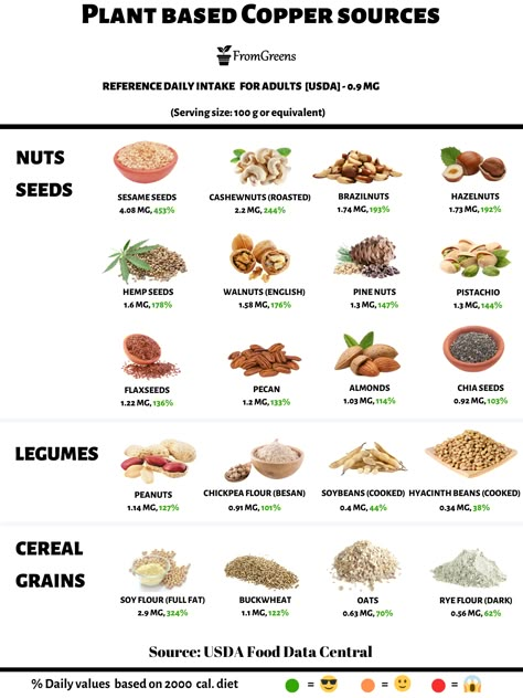 Foods High In Choline, Copper Foods High, How To Get More Copper In Your Diet, Copper Toxicity Symptoms, Foods With Copper, Copper Food Sources, High Copper Foods, Foods High In Copper, Copper Deficiency Symptoms