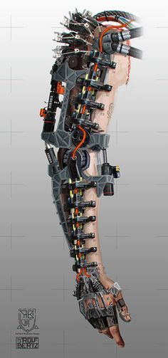 Robot Hand, Robotic Arm, Sci-fi Armor, Arte Robot, Arte Cyberpunk, Gothic Steampunk, A Robot, Robot Design, Robots Concept