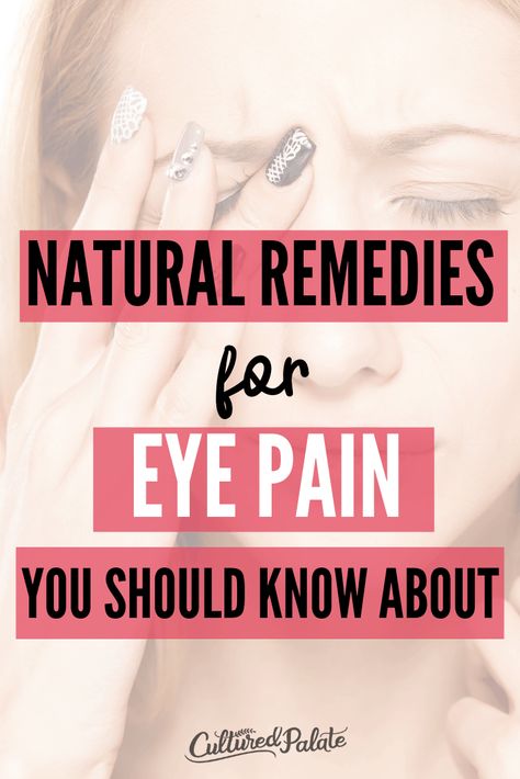 Eye Strain Relief, Eye Health Remedies, Chronic Dry Eye, Natural Remedies For Migraines, Eye Pain, Eye Sight Improvement, Sore Eyes, Natural Health Care, Healthy Eyes