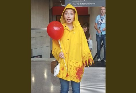 Georgie Costume Georgie Costume Women, Diy Georgie Costume It, Georgie Costume It Women, Georgie It Costume, Georgie Halloween Costume, It Halloween Costumes, Georgie From It, Georgie Costume, Female Pennywise