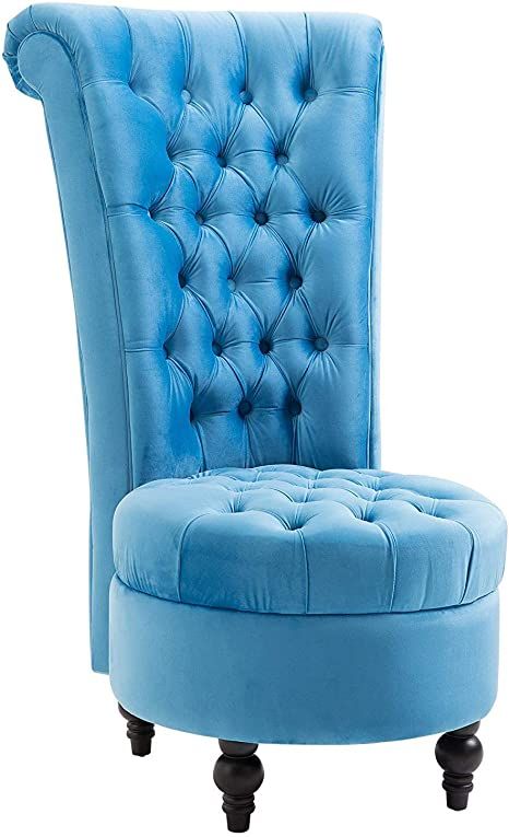 Single Chair Design, Single Chair Sofa, Armless Chair Living Room, Modern Living Room Sofa Set, Latest Sofa Set Designs, High Back Accent Chairs, Modern White Living Room, Royal Chair, Blue Velvet Chairs