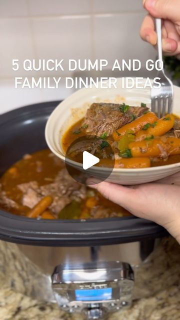 Hannah Stewart on Instagram: "When you know a delicious home cooked dinner is waiting for you at the end of a long work day, and you didn’t have to cook it.

Comment RECIPES if you want me to DM you all 5 of these easy 8-10 hour slow cooker recipes for your long busy days away. 

#workingparents #parenting #worklifebalance #workingmums #workingmom #workingmoms #workingmum #flexibleworking #workingdads #childcare #workfromhome #workingfromhome #momlife #workingdad #workingparent #family #motherhood #mumlife #dadlife #mumpreneur #parents #workingmother #kids #workingwomen #momsofinstagram #parenthood #grocery #groceryshopping #grocerybudget #savemoney" Family Dinner Ideas Beef, Beef Stroganoff Stew, Home Cooked Dinner, Meal Prep Menu, Easy Crockpot Dinners, Beef Chuck Roast, Slow Cooker Recipe, Easy Slow Cooker Recipes, Recipes Slow Cooker