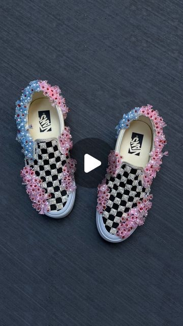 Metagirl on Instagram: "✨✨✨GIVEAWAY ALERT✨✨✨ 
Hi metababes, to thank all of you for the support you I’m giving away my checkerboard slip on custom. Made with a lot of love and countless hours of hand sewing. Size is 39 EU/ US W 8.5 (fits slightly smaller and slightly bigger sizes).

Rules to enter:
1) must be following @metagirl.studio 
2) share this post in your stories 
3) tag 2 friends in the comments below

The winner will be announced on September 2nd at 9am EST in my stories 🧚🏼‍♀️

GOOD LUCK 🩷

#sneakers #custom #customsneakers #hypebae #vans #crystals #footwear" Custom Slip On Vans, Custom Sneakers, Hand Sewing, Slip On, Crystals