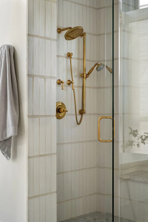 Our Guide To Tile Patterns - Studio McGee Mcgee Bathrooms, Mcgee And Co Bathroom, Bath Shower Tile, Master Bath Shower Tile, Studio Mcgee Bathroom, Mcgee Bathroom, Master Bath Tile, Mcgee Home, Bath Tile