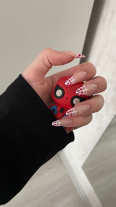 Marvel Nails, Paznokcie Hello Kitty, Kutek Disney, Punk Nails, Nagel Tips, Summery Nails, Casual Nails, Classy Acrylic Nails, Pretty Gel Nails