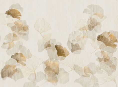 Luxe wallpaper GINKO by TecnoGrafica Italia Deco Jungle, Light Wall Art, Wallpaper Interior, Jungle Wallpaper, Wallpaper Calculator, Mural Wall Art, New Wallpaper, Wallpaper Samples, Wall Art Designs