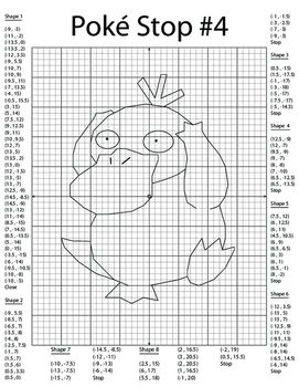 Coordinate Plane Pictures (Psyduck) Cartesian Plane Drawing With Coordinates, Coordinate Plane Pictures, Coordinate Plane Activity, Picture Graph Worksheets, Cartesian Plane, Coordinates Math, Coordinate Graphing Mystery Picture, Mystery Picture Graph, Coordinate Graphing Pictures