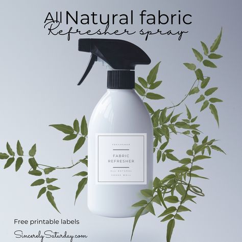 Freshen Up Naturally: DIY Non-Toxic Febreze DUPE Spray for a Healthier lifestyle! Natural Fabric Refresher, Conduit Curtain Rod, Lemon Essential Oil Recipes, Fabric Refresher Spray, Diy Febreze, Cheap Ingredients, Coconut Essential Oil, Fabric Refresher, Are Essential Oils Safe