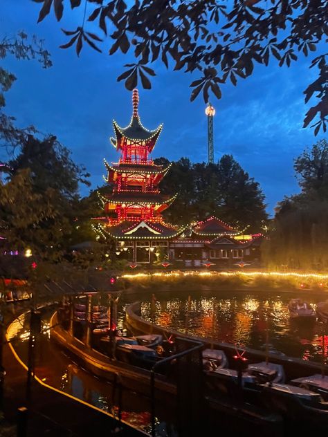 #tivoli #copenhagen #park Copenhagen Park, Tivoli Copenhagen, Copenhagen