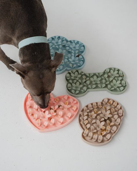 created + designed by Dexypaws Discover the durable and hygienic silicone snuffle mat, perfect for dogs and cats. Made from high-quality silicone, it outperforms traditional felt or fabric mats in every way. Durable and Clean: Unlike fabric mats, our silicone mat maintains its shape and cleanliness, even with repeated use. Pet-Friendly and Safe: Non-toxic and hypoallergenic, our mat is water, oil, and stain-resistant, providing a safe and hygienic surface. Effortless Cleaning: Hand wash or dishw Dog Things Pet Products, Cool Dog Stuff, Pet Enrichment, Dog Snuffle Mat, Puppy Things, Dog Room Decor, Snuffle Mat, Dog Enrichment, Pet Blog