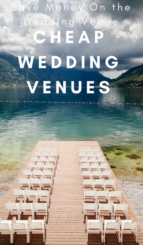 Think Cheap wedding venues aren't fancy or romantic? The venue is going to be one of the most expensive parts of your wedding, but it can be cost-effective if you choose the right space. When Free Wedding Venues, Cheap Wedding Reception, Marriage Venues, Wedding Venue Ideas, Frugal Wedding, Diy Wedding Hair, Wedding Decorations On A Budget, Cheap Wedding Venues, Yosemite Wedding