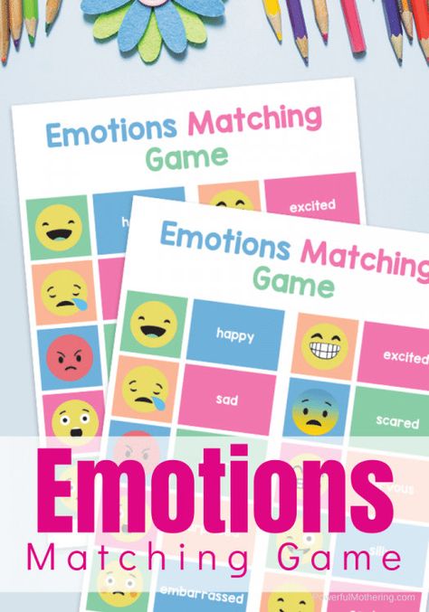 Emotion Games, Emotions Coloring Pages, Emotions Game, Emotion Words, Emotions Cards, Understanding Emotions, Homeschool Printables, Early Intervention, Free Homeschool