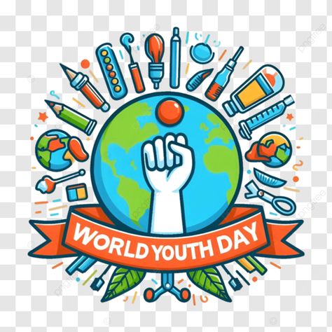 vector illustration of youth skills day 15 july world text with young students and teachers celebr World Youth Day, Celebrating Success, Youth Day, Patterns Design, Free Png, Graphic Resources, Pattern Design, Vector Illustration, Clip Art