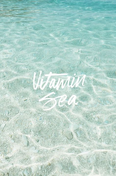 We need a serious dose of vitamin SEA. Summer dreaming all week long. Summer Beach Quotes, Quotes Summer, Ocean Quotes, Vitamin Sea, Beach Quotes, Summer Quotes, Trendy Quotes, Sunset Beach, Summer Of Love