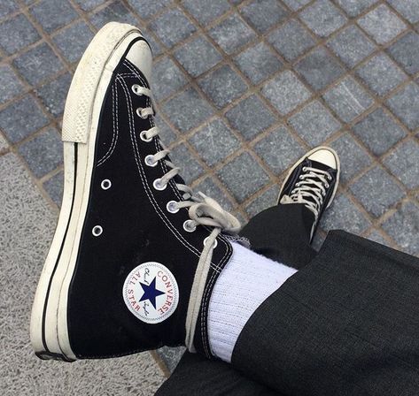 Spencer Reid, Converse Shoes, Converse, Beauty, White, Black