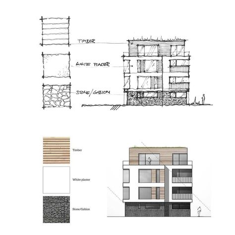 @archgist on Instagram: “Via @david_drazil _________________________ Follow us @archgist for more architecture posts. . Check out our youtube channel at the bio…” Perspective Drawing Architecture, Architecture Portfolio Design, Schematic Design, Shop Layout, An Architect, Architecture Presentation, Exterior Decor, Architecture Sketch, Facade Design