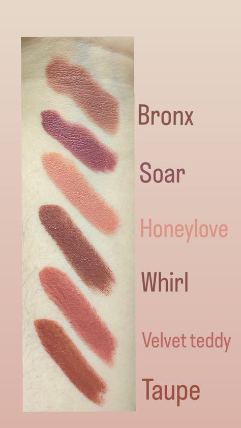 Mac Taupe Lipstick Swatch, Soar Mac Lipstick, Bronx Mac Lipstick, Mac Bronx Lipstick, Honey Love Mac Lipstick, Mac Soar Lipstick, Mac Honeylove Lipstick, Mac Taupe Lipstick, Whirl Mac