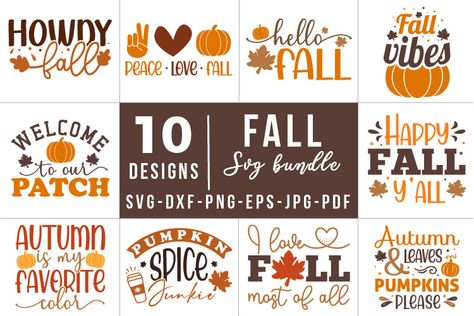 Art Bubbles - Free SVG Files, Sublimations, Cliparts & More Free Fall Svgs For Cricut, Hello Fall Svg Free, Fall Phrases For Signs, Free Hello Fall Svg Files For Cricut, Fall Word Art Svg, Pumpkin Colors, Svg Free Files, Fall Design, Free Svg