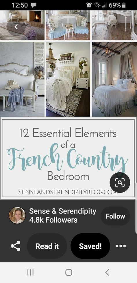 French Country Style Bedroom, French Country Bedroom, French Bedroom Decor, French Country Bedding, French Country Rug, Country Style Bedroom, French Country Bathroom, Country Bedding, Modern French Country