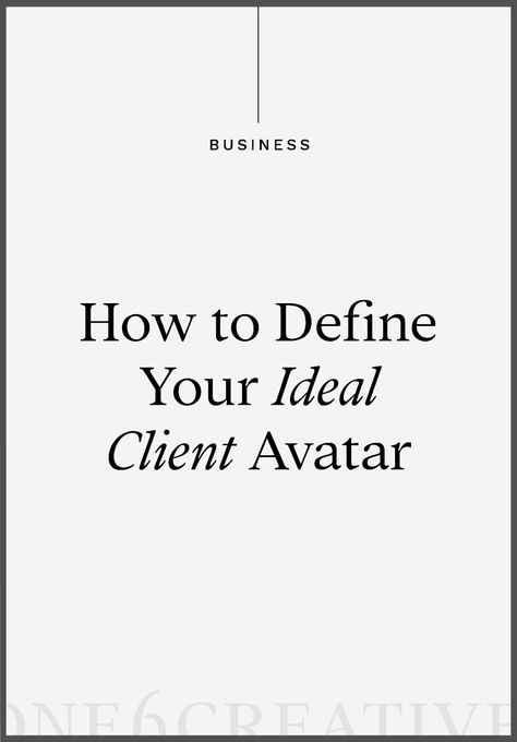 There is something much worse than having no customers. And that’s having the wrong ones. When I first embarked on the entrepreneurial journey back in early 2016, not only did I have no idea of WHAT exactly I wanted to do, but I also didn’t know WHO I wanted to… Ideal Customer Avatar, Ideal Client Avatar, Brand Communication, Branded Content, Ideal Customer, Discovery Call, Resource Library, Ideal Client, Brand Strategy