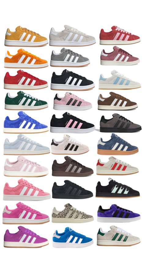 Adidas Campus Shoes, Pretty Sneakers, Shoes For School, Trendy Shoes Sneakers, Preppy Shoes, Pretty Shoes Sneakers, Shoes Outfit Fashion, Cute Nike Shoes