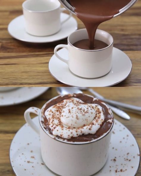 Advertisement Italian hot chocolate, or “Cioccolata Calda,” is a decadent and rich beverage that’s perfect for cozying up on a cold day. Unlike its thinner counterparts, this hot chocolate is ... Read more Hot Chocolate Affogato, Hot Chocolate Italian, Italian Hot Cocoa, Thick Italian Hot Chocolate, Italian Hot Cocoa Recipe, Ghirardelli Hot Chocolate Recipe, Italian Hot Chocolate Recipe, Italian Hot Chocolate, Cappuccino Recipe