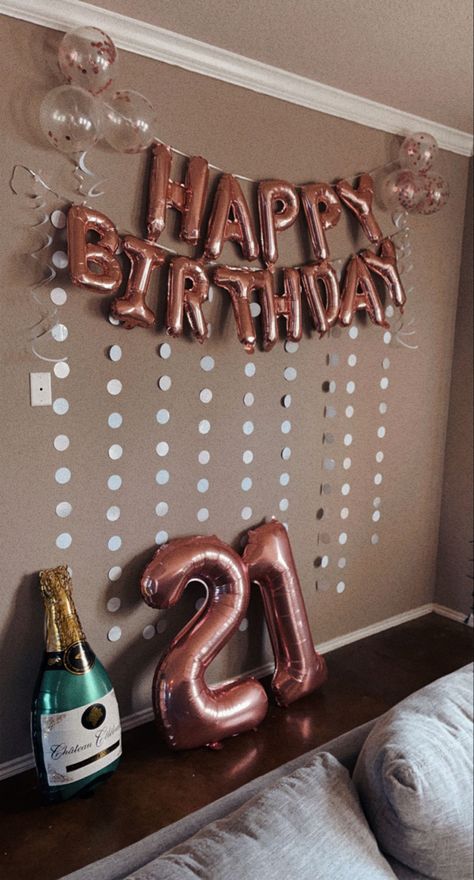 Balloons, streamers, champagne, happy birthday, 21st Bday Birthday Decoration Ideas For Bestie, Suprise Birthday Party Ideas For Bestie, Birthday Countdown For Best Friend, Bestie Birthday Countdown, Birthday Countdown Quotes For Bestie, Birthday Countdown Instagram Story Ideas For Bestie, 21sr Birthday Ideas, Bestie Birthday, 21st Party