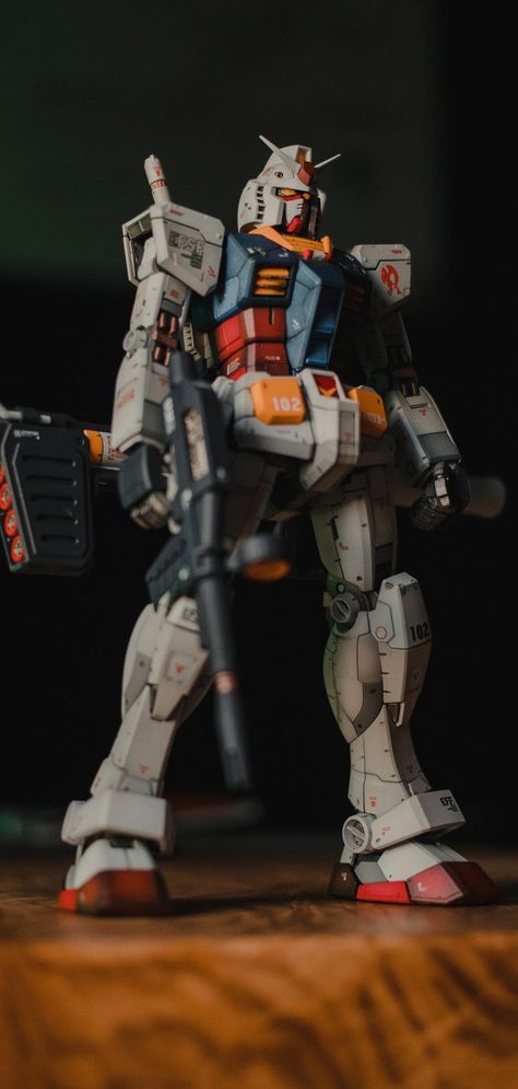 Geeky Wallpaper, Rx 78 2, Gundam Wallpapers, Custom Gundam, Gundam Art, Gundam Model, Mobile Suit, Android Wallpaper, Gundam