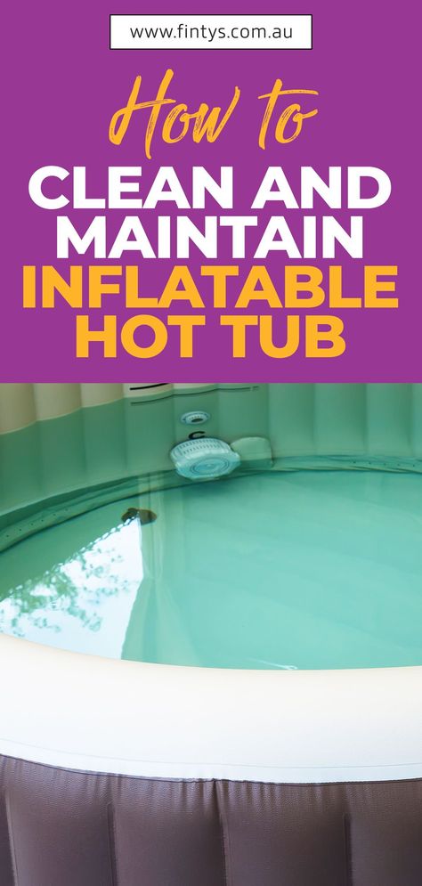 Blow Up Hot Tub Deck Ideas Diy, Hot Tub Workout, Inflatable Hot Tub Ideas Backyard Decor, Hot Tub Maintenance Tips, Hot Tub Hacks, Hot Tub Cleaning Hacks, Outdoor Inflatable Hot Tub Ideas, Hot Tub Maintenance, Blow Up Hot Tub Ideas Backyard