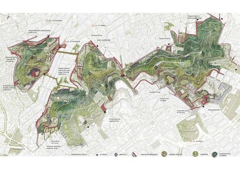 Masterplan Architecture, Landscape Diagram, Landscape Sketch, Landscape Concept, Urban Park, Architecture Poster, Diagram Architecture, Parking Design, Instagram Photo Ideas Posts