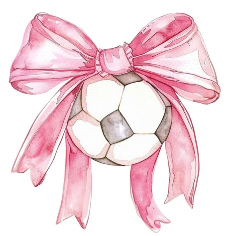 Cute Soccer Backgrounds, Pink Soccer Wallpaper, Sports Stickers Aesthetic, Pink Out Soccer Game Ideas, Soccer Icon Aesthetic, Preppy Soccer Wallpaper, Preppy Collages, Football Collage, Soccer Wallpaper