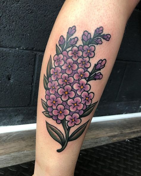 Violet Flower Tattoos, Traditional Tattoo Woman, Lilac Tattoo, Traditional Tattoo Flowers, Traditional Style Tattoo, Bug Tattoo, Floral Tattoo Sleeve, Shoes Chunky, Tattoo Portfolio