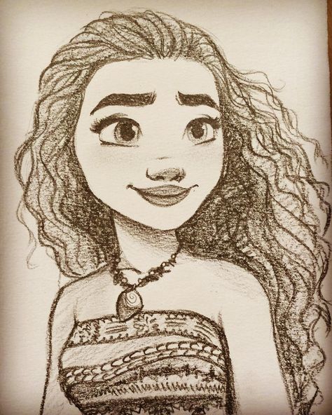 Moana Drawing, Art Painting Tutorial, Disney Princess Sketches, Disney Character Sketches, Disney Moana Art, Drawing Bts, Princess Sketches, Disney Character Drawings, Satisfying Art