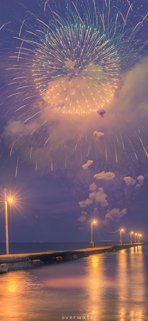 Pretty Blue Sky Aesthetic, Fireworks Aesthetic Wallpaper, Firework Wallpaper, Firework Aesthetic, Firework Background, Mix Aesthetic, Fireworks Aesthetic, Fireworks Wallpaper, Fireworks Background