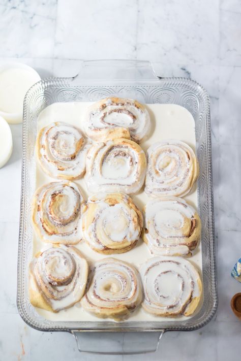 Cinnamonster Cinnamon Rolls Recipe, Tiktok Pumpkin Cinnamon Rolls, Crazy Good Cinnamon Rolls, Cinnabon Style Cinnamon Rolls, Ooie Gooie Cinnamon Rolls, Cinnamon Roll Dough Ideas, Viral Tic Tok Cinnamon Rolls, Preppy Kitchen Cinnamon Rolls, One Pan Cinnamon Rolls